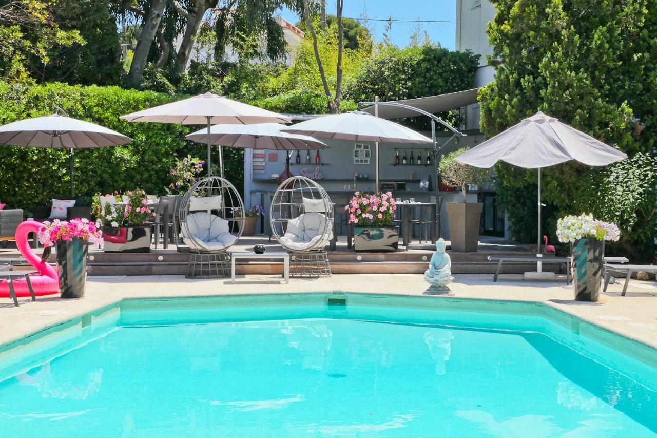 Hotel La Villa Cap D'Antibes Juan-les-Pins Exterior foto