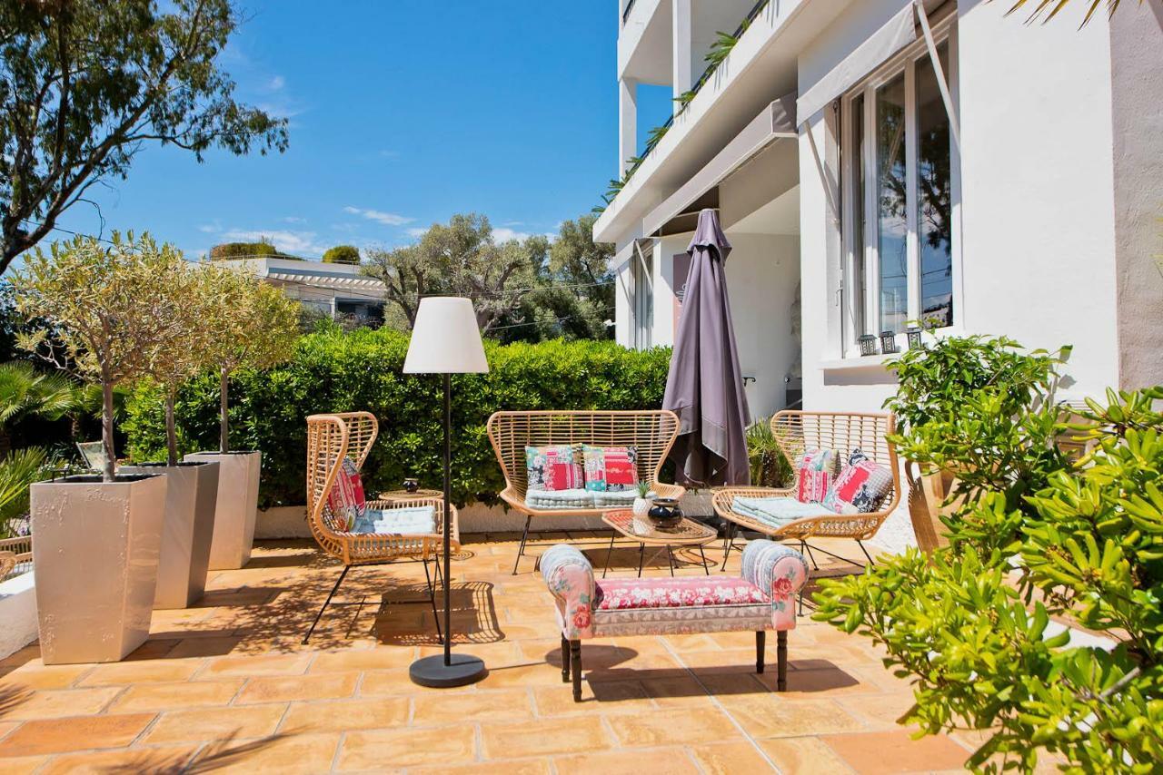 Hotel La Villa Cap D'Antibes Juan-les-Pins Exterior foto
